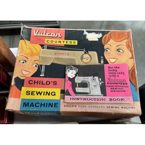 88 - A boxed Vulcan Countess childrens sewing machine