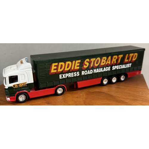 93 - A collection of boxed & unboxed diecast Eddie Stobart including Corgi