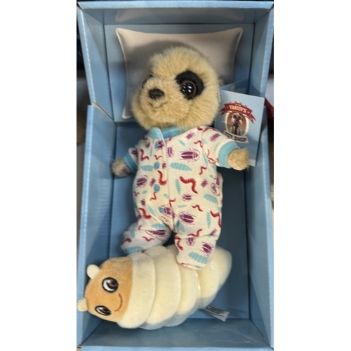 97 - 6 Boxed Meerkats & two unboxed