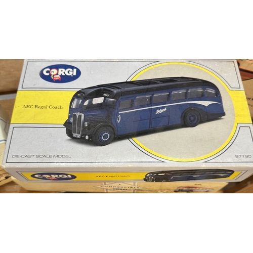 119 - 6 Corgi Classics bus & coach models