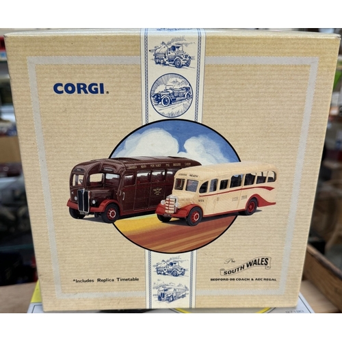 119 - 6 Corgi Classics bus & coach models