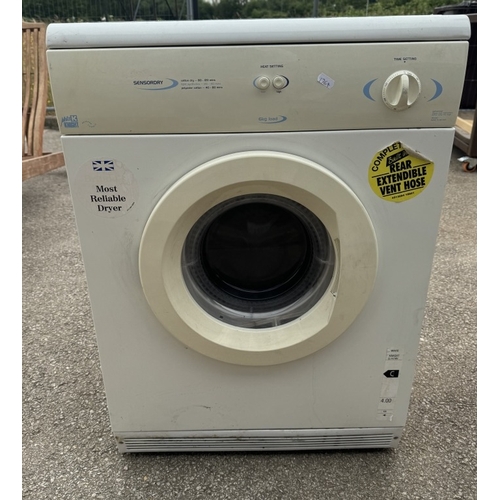 208 - A Sensordry tumble dryer