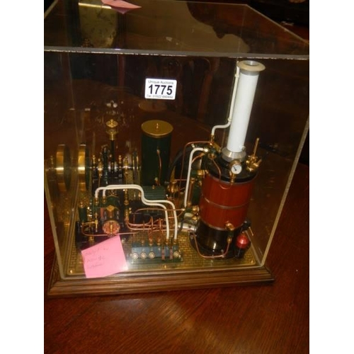 1775 - A cased complete model of a Mill Engine by Vision Engineering Ltd., HSM Division, Surrey, Serial num... 