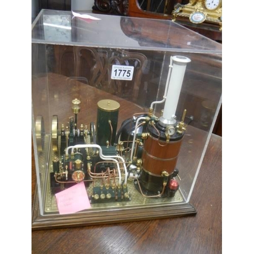 1775 - A cased complete model of a Mill Engine by Vision Engineering Ltd., HSM Division, Surrey, Serial num... 