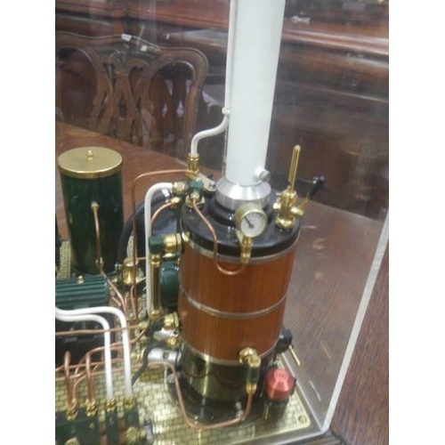 1775 - A cased complete model of a Mill Engine by Vision Engineering Ltd., HSM Division, Surrey, Serial num... 