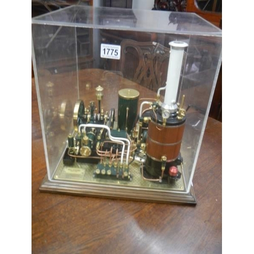 1775 - A cased complete model of a Mill Engine by Vision Engineering Ltd., HSM Division, Surrey, Serial num... 