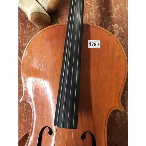 1780 - A good cello in soft case. COLLECT ONLY.