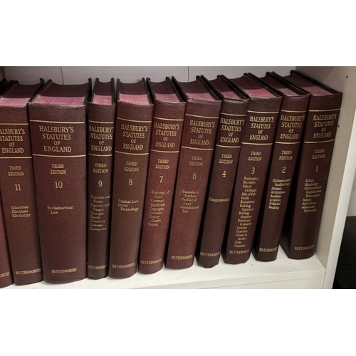 628 - A good lot of Butterworths Halsbury’s Statutes Of England 3rd Editions