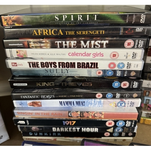 747 - A large quantity of DVDs