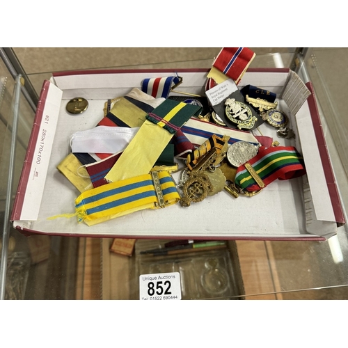 852 - 24 mostly reproduction medals