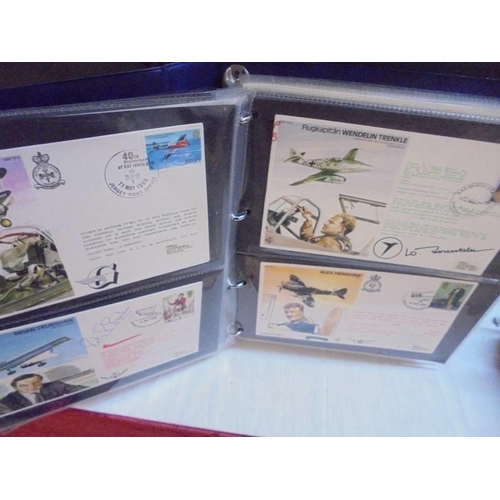 617 - Three folders of mainly military related first day covers.