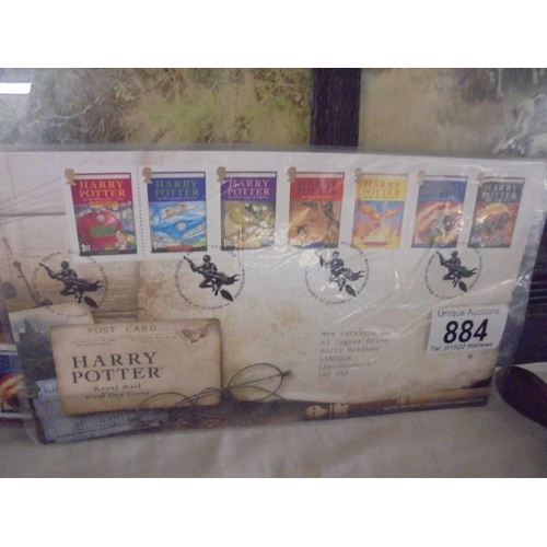 884 - Two Harry Potter first day covers.