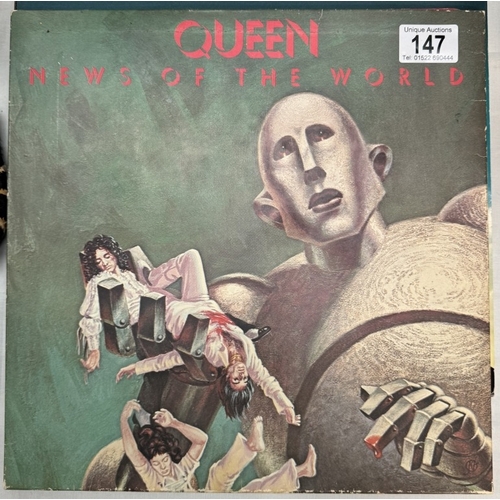 147 - 7 Queen LPs including A Day At The Races