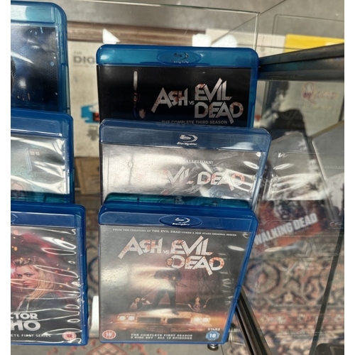 186 - A good lot of Blu-Rays including 4K Ultra HD Ash vs Evil Dead 1st, 2nd & 3rd Season, Supernatural se... 