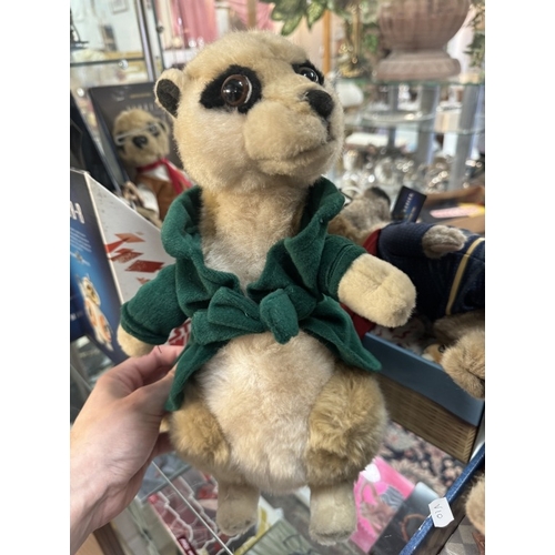 188 - 6 Boxed Meerkats & two unboxed