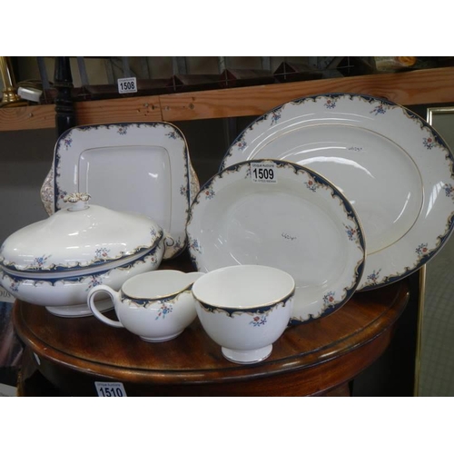 1509 - A quantity of Wedgwood dinner ware including tureen, meat platter etc.,