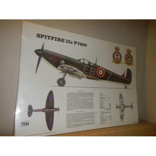 1544 - A Spitfire poster