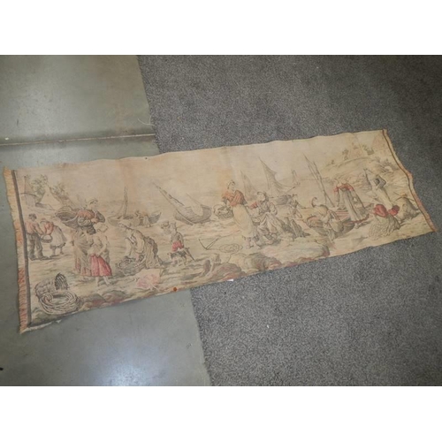 1574 - A tapestry wall hanging.