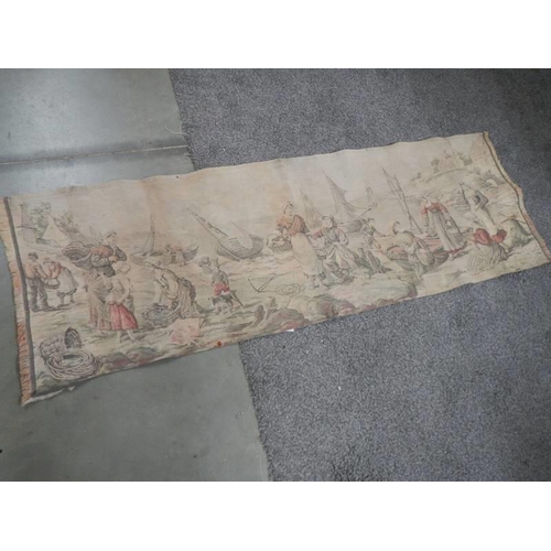 1574 - A tapestry wall hanging.