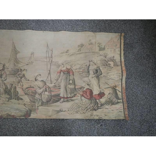 1574 - A tapestry wall hanging.