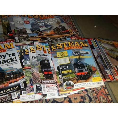 1648 - A quantity of Steam Railway magazines.