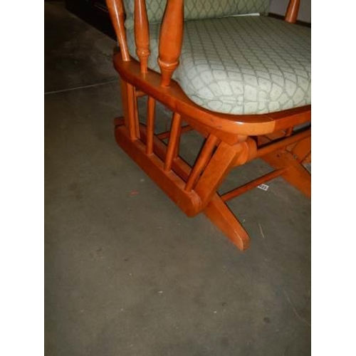 1663 - A good quality rocking chair, COLLECT ONLY.