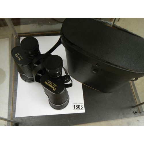 1803 - A pair of Panorama binoculars (case a/f)