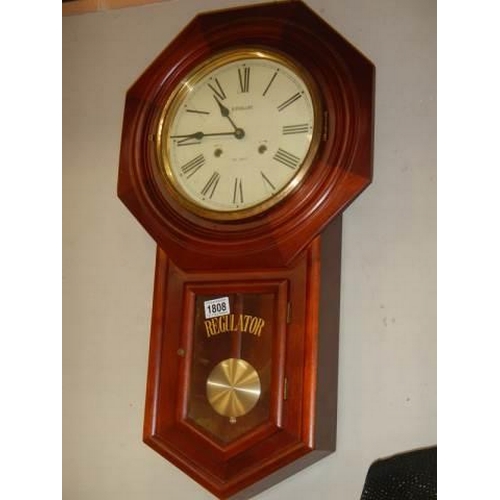 1808 - A 31 day regulator wall clock