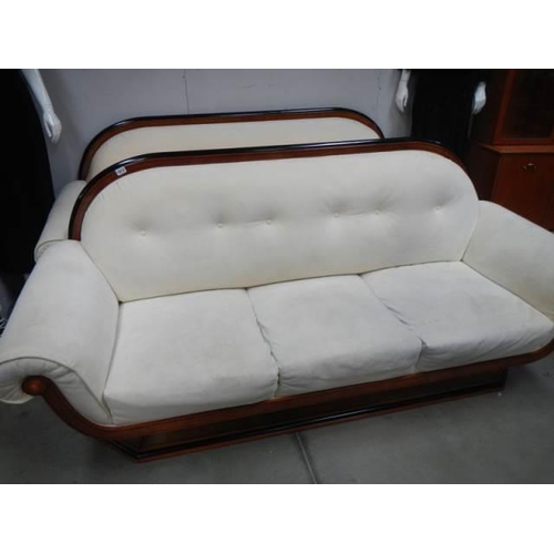 1812 - 2 classical style scroll end sofas