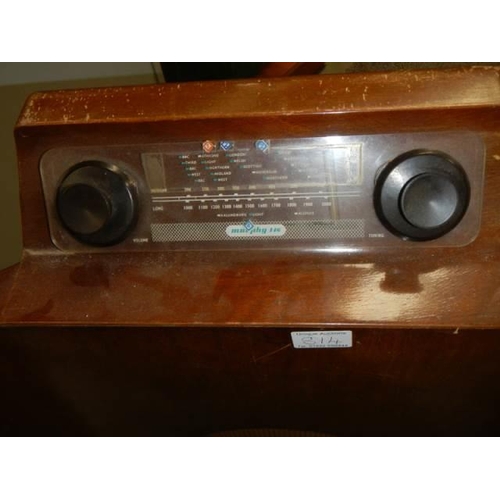 1814 - A vintage Murphy radio, COLLECT ONLY.