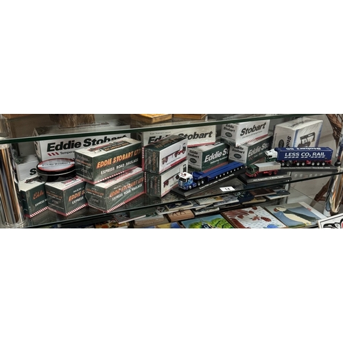 14 - A collection of Eddie Stobart diecast