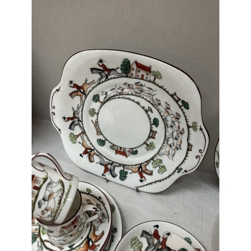 26 - A Crown Staffordshire tea / coffee set