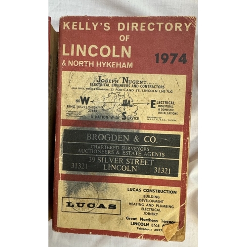 44 - Kelly's Directory Of Lincoln 1961 & 1974