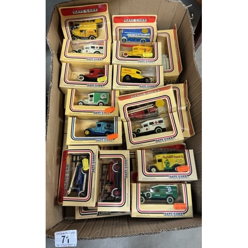 71 - A box of 30 Days Gone boxed vehicles