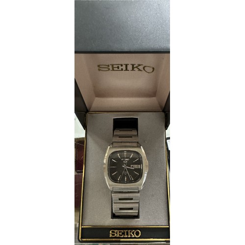 1032 - A boxed Seiko Baby Monaco automatic gent's wrist watch.