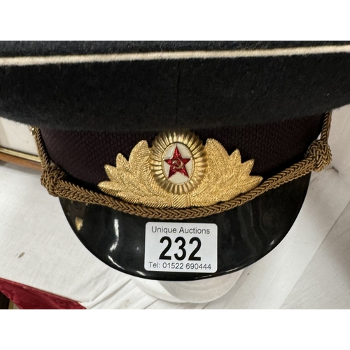 232 - A Russian military cap