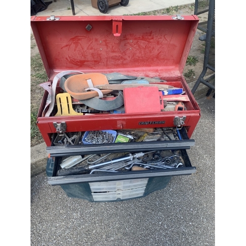 287 - Two tool boxes with tools