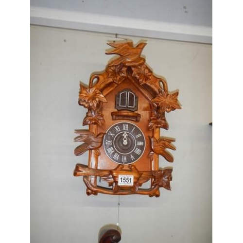 1551 - A cuckoo clock.