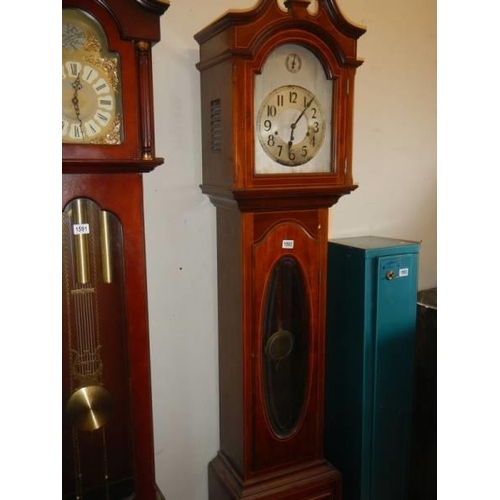 1592 - A modern Grandfather clock, COLLECT ONLY.