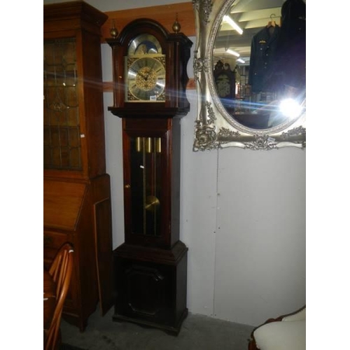 1605 - A modern Grandfather clock, COLLECT ONLY.