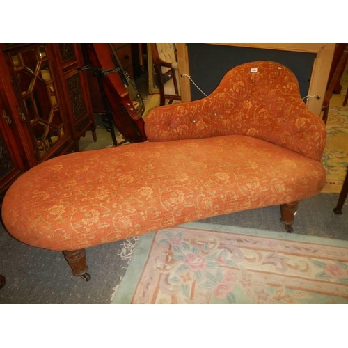 1624 - A Victorian chaise longue, COLLECT ONLY.