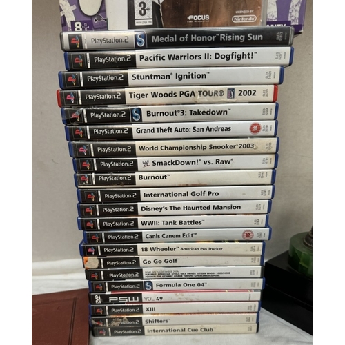 1609 - A quantity of PlayStation 2 games