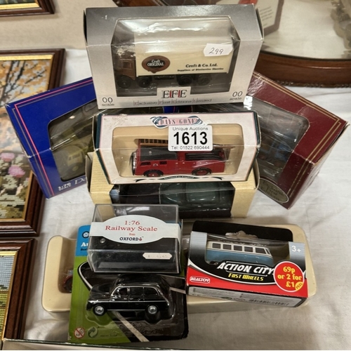 1613 - A quantity of mixed diecast including Matchbox etc