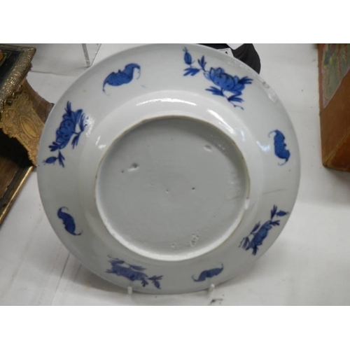 1660 - An early 19th century Chinese plate from a shipwreck