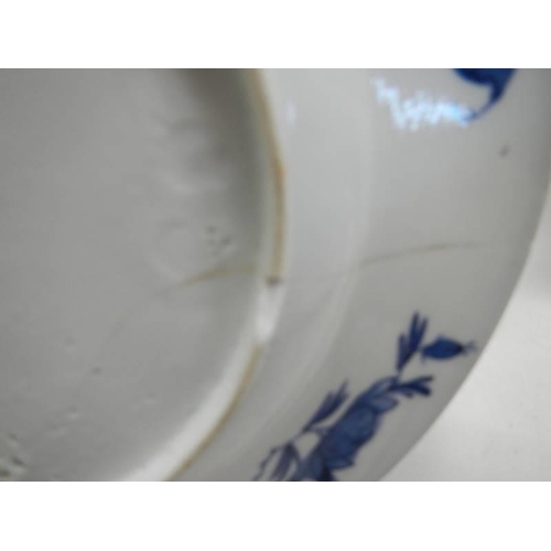 1660 - An early 19th century Chinese plate from a shipwreck