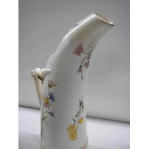 1668 - A Royal Worcester jug a/f. COLLECT ONLY.