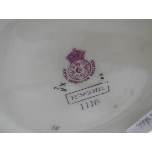 1668 - A Royal Worcester jug a/f. COLLECT ONLY.