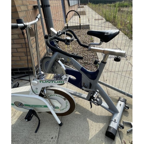 1704 - Three fitness bikes A/F