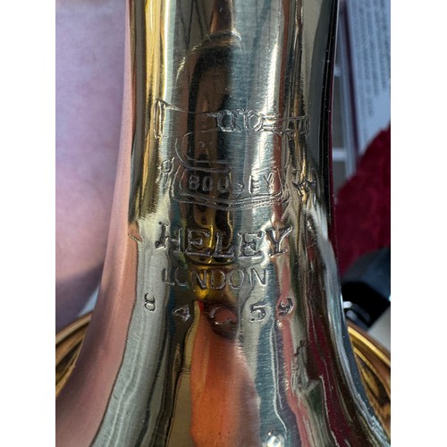 193 - A brass trumpet