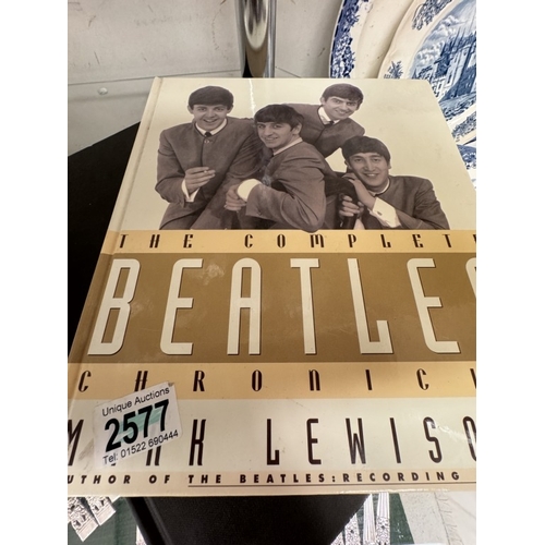 1673 - A quantity of Beatles books etc